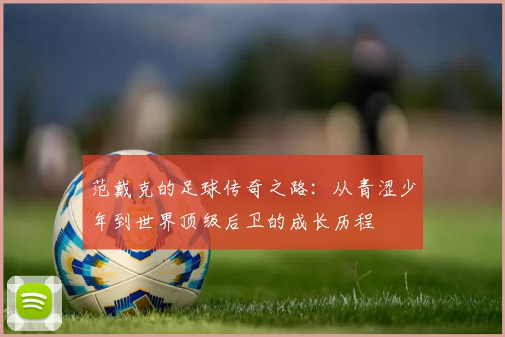 范戴克的足球传奇之路：从青涩少年到世界顶级后卫的成长历程